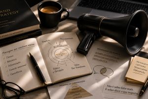 Sua marca não tem problema de marketing. Tem problema de mensagem -branding e posicionamento de marcas marketing